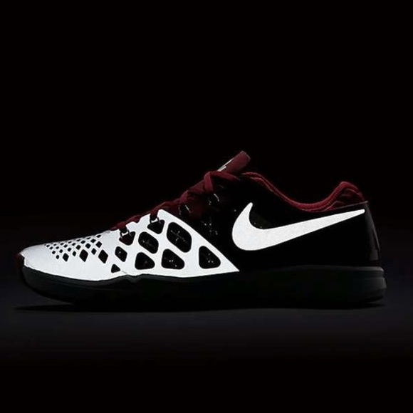 NEW Nike Oklahoma Sooners Speed 4 Amp Sneaker Red - Picture 8 of 8